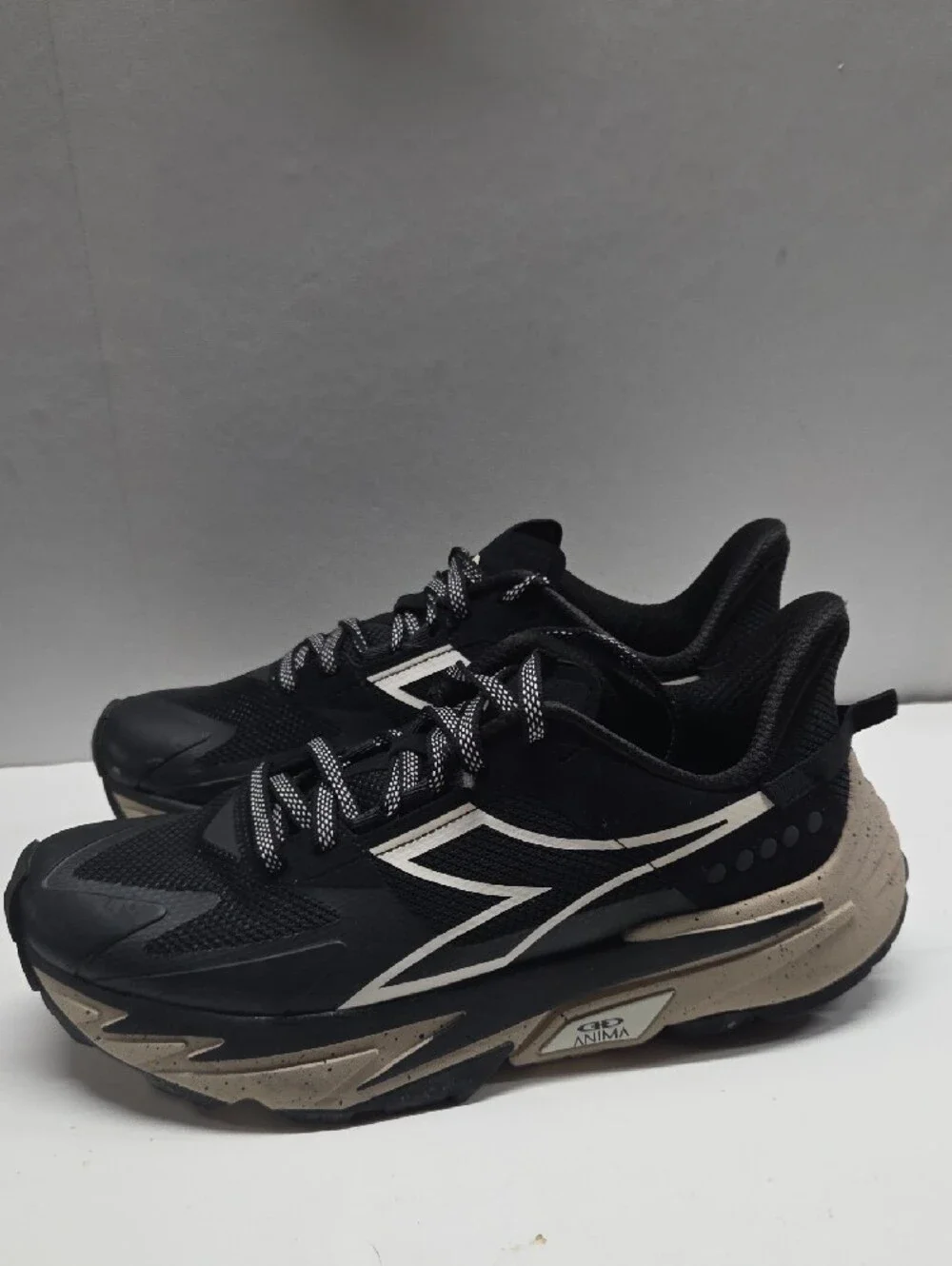 Mesh and synthetic trail running shoes, Diadora Equipe Sestriere-XT Size 9